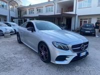 Usata Mercedes E220 Premium Plus 194 CV (142 kW) 2018 Grigio Coupé