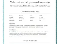 Usata Mercedes GLA200 Edition 109 CV (80 kW) 2019 Nero SUV