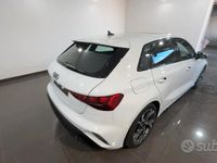 Nuova Audi A3 S-Line 150 CV (110 kW) 2025 Bianco Berlina