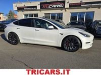Usata Tesla Model 3 Long Range AWD 366 kW (498 CV) 2021 Bianco Berlina