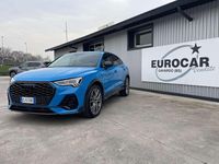 Usata Audi Q3 Sportback S-Line 150 CV (110 kW) 2020 Blu/azzurro SUV