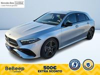 Usata Mercedes A180 Advanced Plus 116 CV (85 kW) 2025 Argento metallizzato Berlina