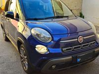 Usata Fiat 500L Cross 95 CV (69 kW) 2019 Blu/azzurro Monovolume