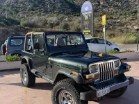 Usata Jeep Wrangler Limited 184 CV (135 kW) 1996 Verde SUV