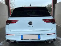 Usata VW Golf VII R-line 150 CV (110 kW) 2021 Bianco Utilitaria