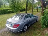Usata Mercedes C200 136 CV (100 kW) 2012 Grigio Berlina