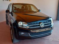 Usata VW Amarok 180 CV (132 kW) 2013 Nero Pick-up