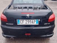 Usata Peugeot 206 CC 2003 Nero Cabrio