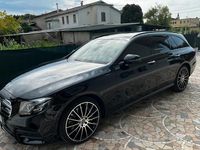 Usata Mercedes E350 258 CV (189 kW) 2018 Nero Station wagon
