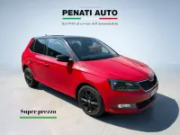 Usata Skoda Fabia 75 CV (55 kW) 2016 Rossa tetto nero Utilitaria