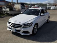 Usata Mercedes C180 Premium 116 CV (85 kW) 2016 Bianco Berlina