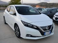 Usata Nissan Leaf Acenta 89 kW (122 CV) 2018 Bianco Utilitaria