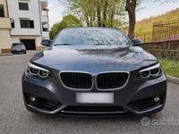 Usata BMW 218 Advantage 136 CV (100 kW) 2018 Nero Cabrio