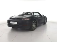 Usata Porsche Boxster 349 CV (256 kW) 2018 Nero jet metallizzato Cabrio