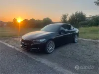 Usata BMW 218 Sport Line 143 CV (105 kW) 2014 Nero Coupé