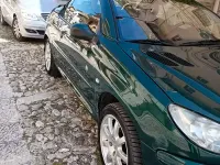 Usata Peugeot 206 CC 109 CV (80 kW) 2003 Verde Cabrio