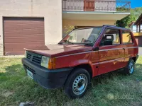 Usata Fiat Panda Young 34 CV (25 kW) 1991 Rosso Berlina