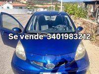 Usata Toyota Aygo 68 CV (50 kW) 2008 Blu Utilitaria