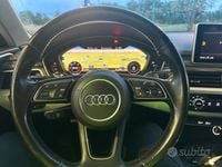 Usata Audi A4 150 CV (110 kW) 2017 Bianco Berlina