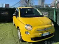 Occasion Fiat 500 75 ch (55 kW) 2009 Jaune Cabriolet