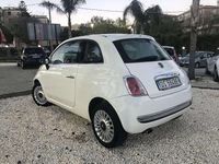 Usata Fiat 500 Lounge 69 CV (50 kW) 2007 Bianco Utilitaria
