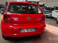 Usata VW Polo Highline 90 CV (66 kW) 2012 Rosso Utilitaria