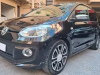 Usata VW up! Highline 75 CV (55 kW) 2014 Nero Utilitaria