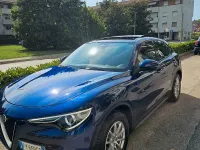 Usata Alfa Romeo Stelvio 190 CV (139 kW) 2019 Bluazzurro SUV