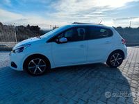 Usata Peugeot 208 Allure 74 CV (54 kW) 2017 Bianco Utilitaria