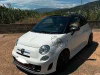 Usata Abarth 595C 2011 Bianco Cabrio