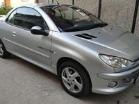 Usata Peugeot 206 CC Quiksilver 109 CV (80 kW) 2005 Argento Cabrio