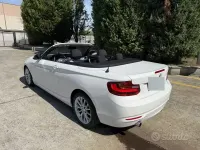 Usata BMW 218 150 CV (110 kW) 2016 Bianco Cabrio