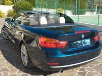 Usata BMW 420 2015 Blu Cabrio