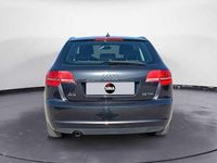 Usata Audi A3 Sportback Ambition 105 CV (77 kW) 2010 Nero Utilitaria