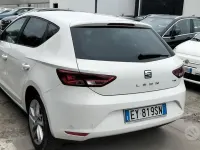Usata Seat Leon Style 110 CV (80 kW) 2015 Bianco Berlina