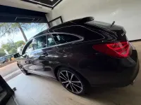 Usata Mercedes CLA200 Premium 136 CV (100 kW) 2015 Marrone Coupé