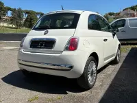 Usata Fiat 500 Lounge 69 CV (50 kW) 2009 Bianco Cabrio