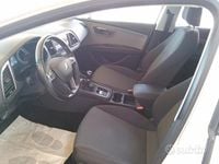Käytetty Seat Leon Business 110 HP (80 kW) 2018 Valkoinen Sedan
