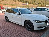 Usata BMW 320 Efficient Dynamics 184 CV (135 kW) 2013 Bianco Station wagon