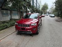 Usata Jeep Grand Cherokee Overland 250 CV (183 kW) 2014 Rosso SUV