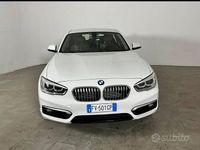 Usata BMW 116 2019 Bianco Utilitaria