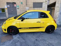 Usata Abarth 595 Competizione 180 CV (132 kW) 2018 Giallo Berlina