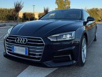 Usata Audi A5 Sportback Ambiente 190 CV (139 kW) 2018 Blu/azzurro Utilitaria