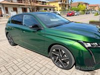 Usata Peugeot 308 131 CV (96 kW) 2023 Verde Berlina