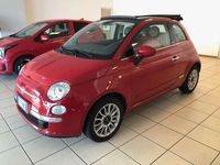 Usata Fiat 500C Lounge 69 CV (50 kW) 2012 Rosso Cabrio