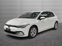 Usata VW Golf VIII Life 131 CV (96 kW) 2020 Bianco Berlina