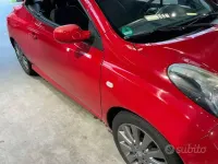 Usata Nissan Micra C+C 88 CV (64 kW) 2007 Rosso Cabrio