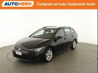Usata VW Golf VIII Life 131 CV (96 kW) 2021 Nero Station wagon
