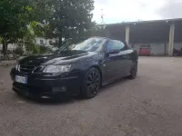 Usata Saab 9-3 Aero 250 CV (183 kW) 2007 Grigio Cabrio