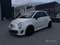 Usata Fiat 500 Abarth 135 CV (99 kW) 2009 Bianco Cabrio